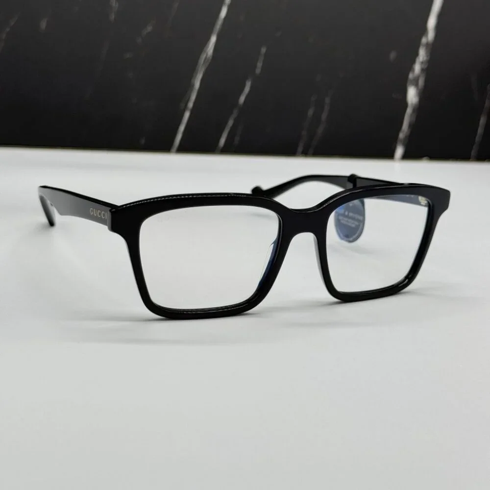 NEW GUCCI GG0964S 001 EYEGLASSES MEN BLACK SQUARE EYEWEAR